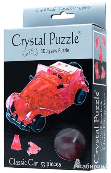Иллюстрация 3 из 29 для 3D головоломка "Классическая машина" (90331) | Лабиринт - игрушки. Источник: Лабиринт