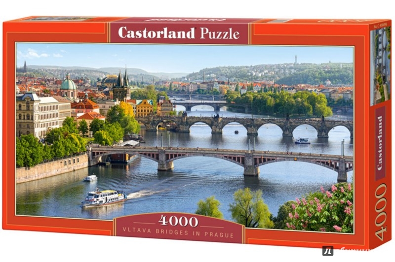 Иллюстрация 1 из 2 для Puzzle-4000 "Река Влтава, Прага" (С-400096) | Лабиринт - игрушки. Источник: Лабиринт