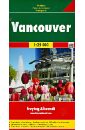 Ванкувер. Карта. Vancouver 1:25 000 world atlas portable travel manual learning geography high definition printing chinese map practical set educational supplies