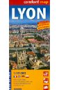 Лион. Карта. Lyon 1:15 000 baranova atlas of imaginary places