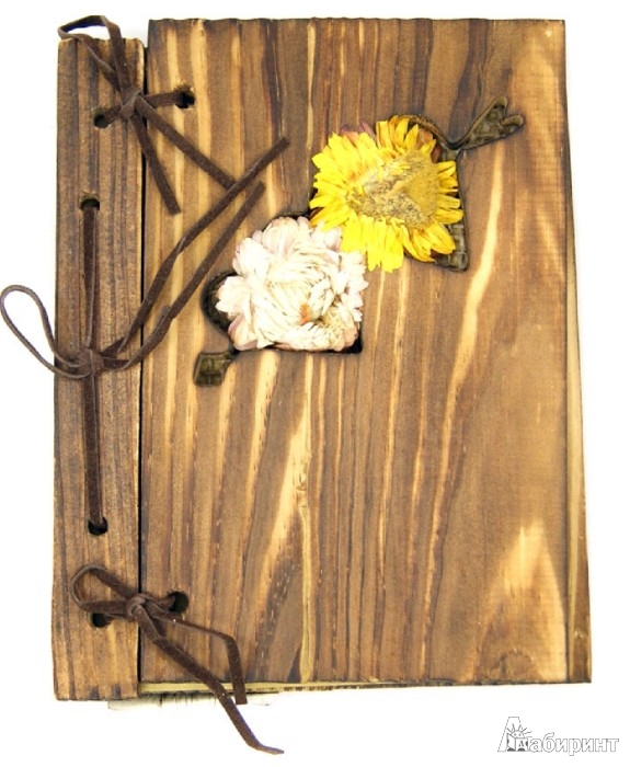 Иллюстрация 1 из 3 для Блокнот с деревянной обложкой (070151) | Лабиринт - канцтовы. Источник: Лабиринт