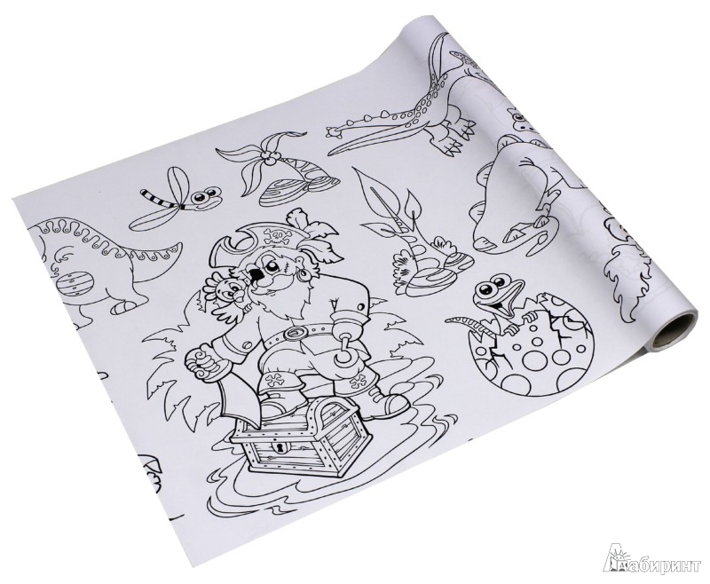 ну очень большая раскраска)