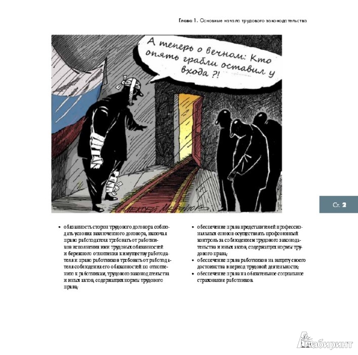 Иллюстрация 5 из 19 для Иллюстрированный Трудовой кодекс РФ | Лабиринт - книги. Источник: Лабиринт