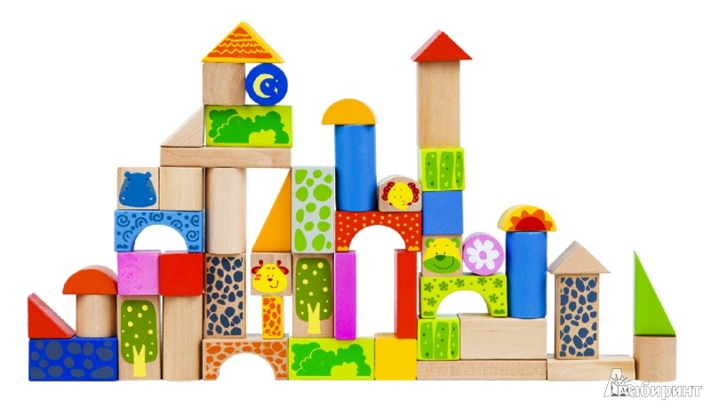 Иллюстрация 1 из 4 для Деревянный конструктор 