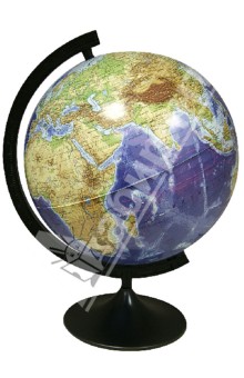 Глобус Земля из космоса, диаметр 320 мм (355).