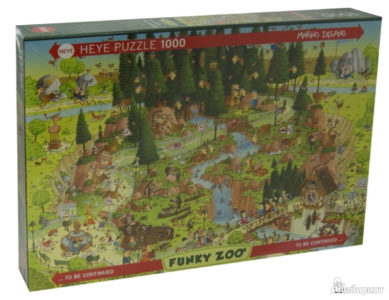 Иллюстрация 1 из 42 для Puzzle-1000 Лесной зоопарк | Лабиринт - игрушки. Источник: Лабиринт