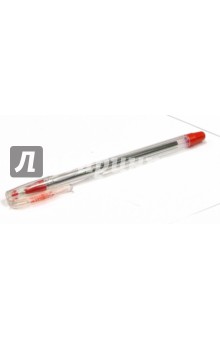 Ручка шариковая на масляной основе красная (OJ-500).