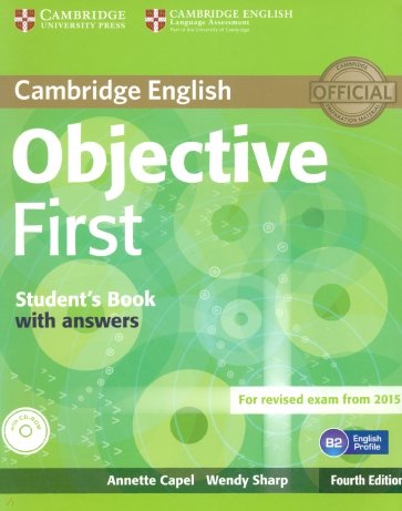 Objective First 4 Edition  Student's Book with answers + CD-ROM