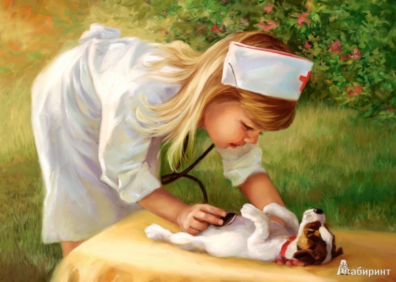 Иллюстрация 1 из 7 для Puzzle-500 "Маленькая медсестра" (B-52004) | Лабиринт - игрушки. Источник: Лабиринт