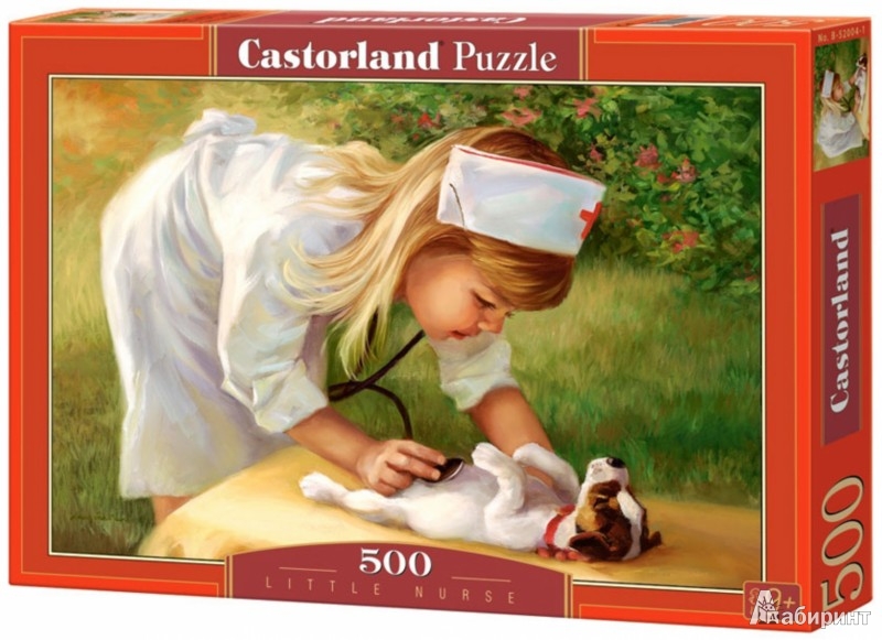 Иллюстрация 2 из 7 для Puzzle-500 "Маленькая медсестра" (B-52004) | Лабиринт - игрушки. Источник: Лабиринт
