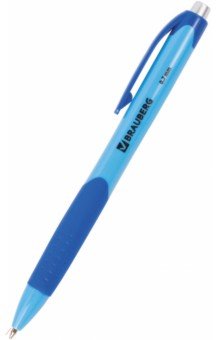 Ручка шариковая автоматическая синяя Juicy в ассортименте
