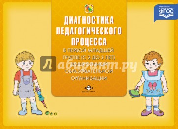 Диагностика педагогического процесса в первой младшей группе (с 2 до 3 лет). ФГОС