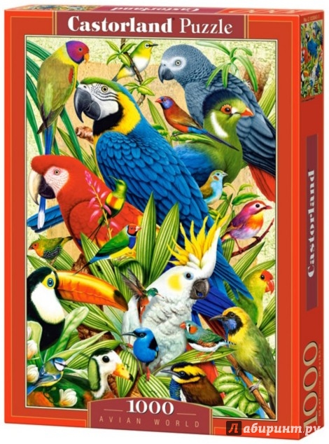 Иллюстрация 2 из 11 для Puzzle-1000 "Птичий мир" (C-103041) | Лабиринт - игрушки. Источник: Лабиринт