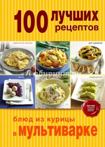 100 лучших рецептов блюд из курицы в мультиварке