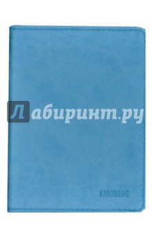 Ежедневник недатированный (А6, 152 листа, голубой) (ЕКК61415005).