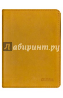 Ежедневник недатированный (А6, 152 листа, темно-жёлтый) (ЕКК61415008).