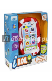 I-LOL. Смартфон обучающий для малышей 170x200x50 (Т56272).