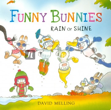 Funny Bunnies: Rain or Shine (board book)