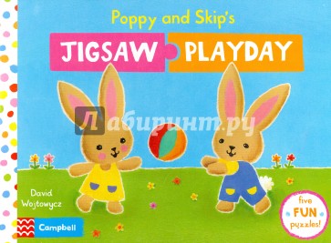 Poppy and Skip's Jigsaw Playday (board book)