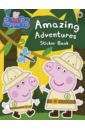 Amazing Adventures Sticker Book peppa pig go go go vehicles sticker book