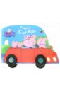 Peppa's Car Ride wooden walker push rod toy cartoon rotating roll cart learning walk guide wood first step car toddler trolley baby birthday gift