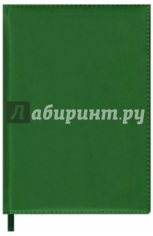 Ежедневник недатированный, Виннер Зелёный, А5, 288 страниц (34241-15).