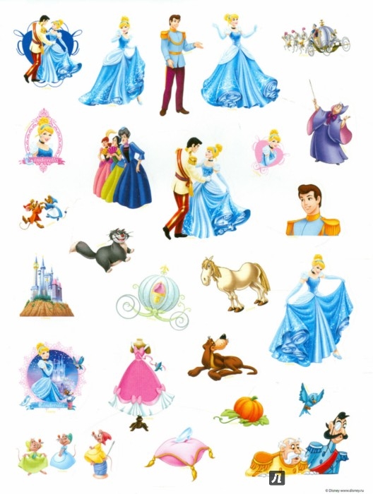 Иллюстрация 1 из 9 для 100 наклеек "Disney. Принцессы" | Лабиринт - книги. Источник: Лабиринт