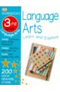 DK Workbook. Language Arts. 3rd Grade arabic language al huda with 24 section holly quran and arabic numbers word tablet computer learning educational islamic toys