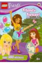 Friends Forever. Sticker Activity Book lego 41726 friends holiday camping trip