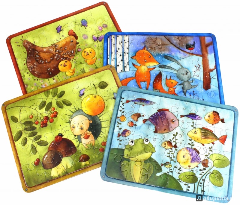Иллюстрация 1 из 2 для Сказочные пазлы. Чудо-чемоданчик. Синий | Лабиринт - игрушки. Источник: Лабиринт