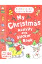 My Christmas Activity and Sticker Book football colouring and activity book