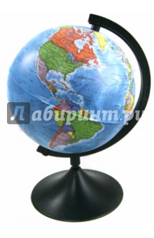 Глобус Земли политический, диаметр 120 мм. (ГЗ-120п).
