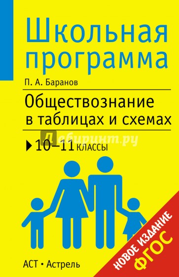 Обществознание в таблицах и схемах. 10-11 классы