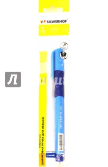 Ручка шариковая для левшей (0,7 мм, синяя, в блистере) (026127-02).