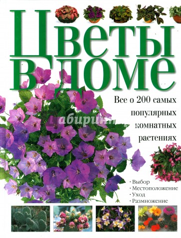 Цветы в доме. Цветы в доме. Все о 200 самых популярных комнатных растениях