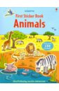 цена Greenwell Jessica Animal Sticker Book