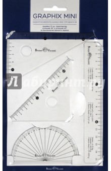 Набор измерительных инструментов Graphix Mini, 4 предмета