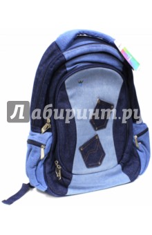 Рюкзак школьный DENIM 46х32х14.5исм (830496).