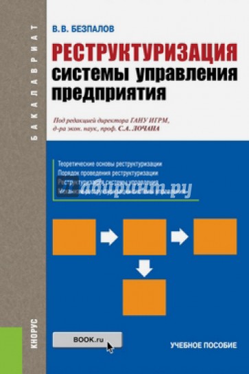 Реструктуризация системы управления предприятия. Учебное пособие