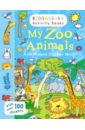 My Zoo Animals. Activity and Sticker Book original children popular books touch and lift first 100 animals colouring english activity picture book for kids 1 order