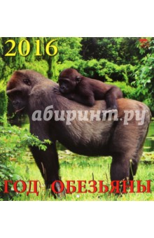 Календарь на 2016. Год обезьяны (45606).