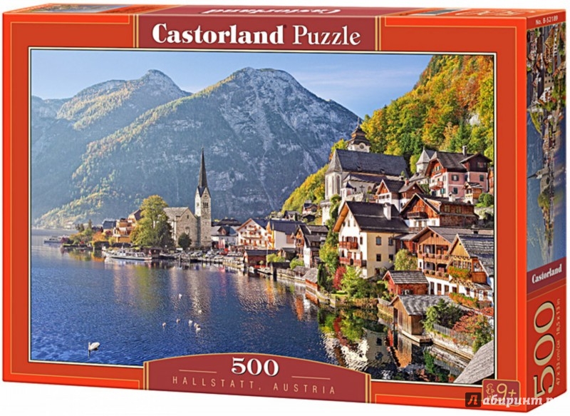 Иллюстрация 2 из 17 для Puzzle-500 "Гальштат, Австрия" (B-52189) | Лабиринт - игрушки. Источник: Лабиринт