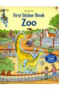 First Sticker Book. Zoo first sticker book zoo