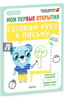 Обложка книги Готовим руку к письму. 4-5 лет, Руссо Фабьенн, Шове Южетт