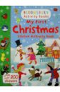 My First Christmas. Sticker Activity Book happy christmas activity book