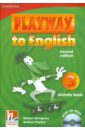 Gerngross Gunter, Puchta Herbert Playway to English. Level 3. Second Edition. Activity Book (+CD) комплект fly high level 3 pupils book activity book cd