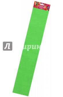 Бумага цветная крепированная, светло-зеленая, 50 х 250 см (TZ 15110).