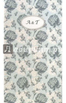 Телефонная книга. Цветочный орнамент. 48 листов. 85х155 мм. (39807-30).