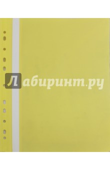 Папка-скоросшиватель (А4, желтая) (319/03).