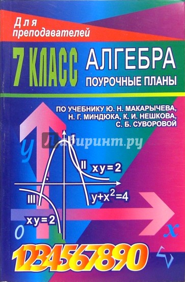 Алгебра. 7класс: Поурочные планы по учебнику Ю.Н.  Макарычева и др.